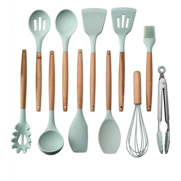 Silicon cooking tools set